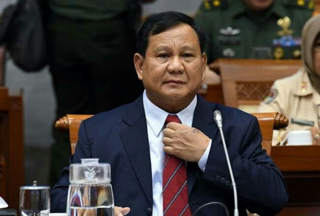 Menhan Prabowo Subianto